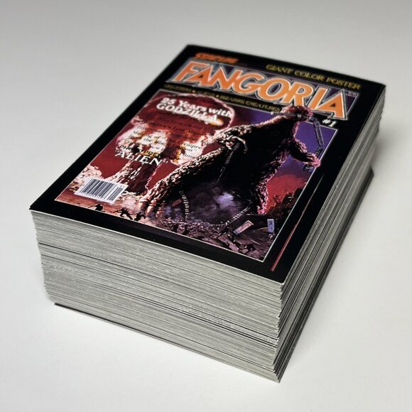 Vtg. 1992 Fangoria Horror Collector Cards Complete Set 90 Cards Comic Images USA - Picture 2 of 14